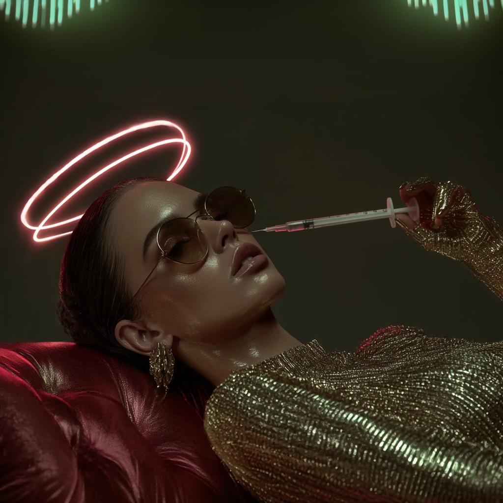 Editorial image of a patient reclining during an aesthetic injection at Beverly Wilshire Aesthetics in Beverly Hills, symbolizing luxury, precision, and physician-led mastery in cosmetic injectables.