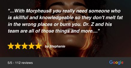 Google image review for Morpheus8 treatment in Beverly Hills